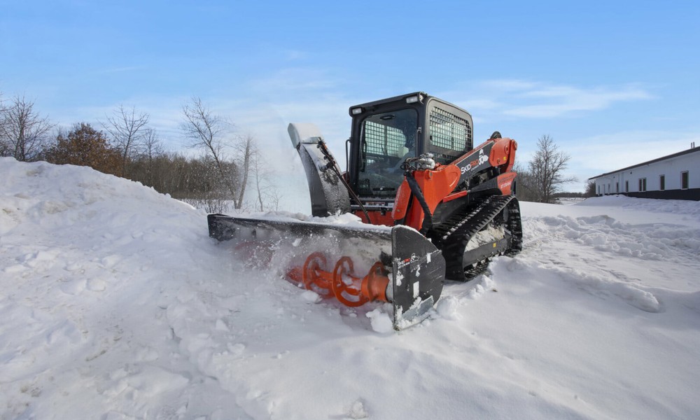 How to Maintain Your Skid Steer Snow Blower for Peak Winter Performance